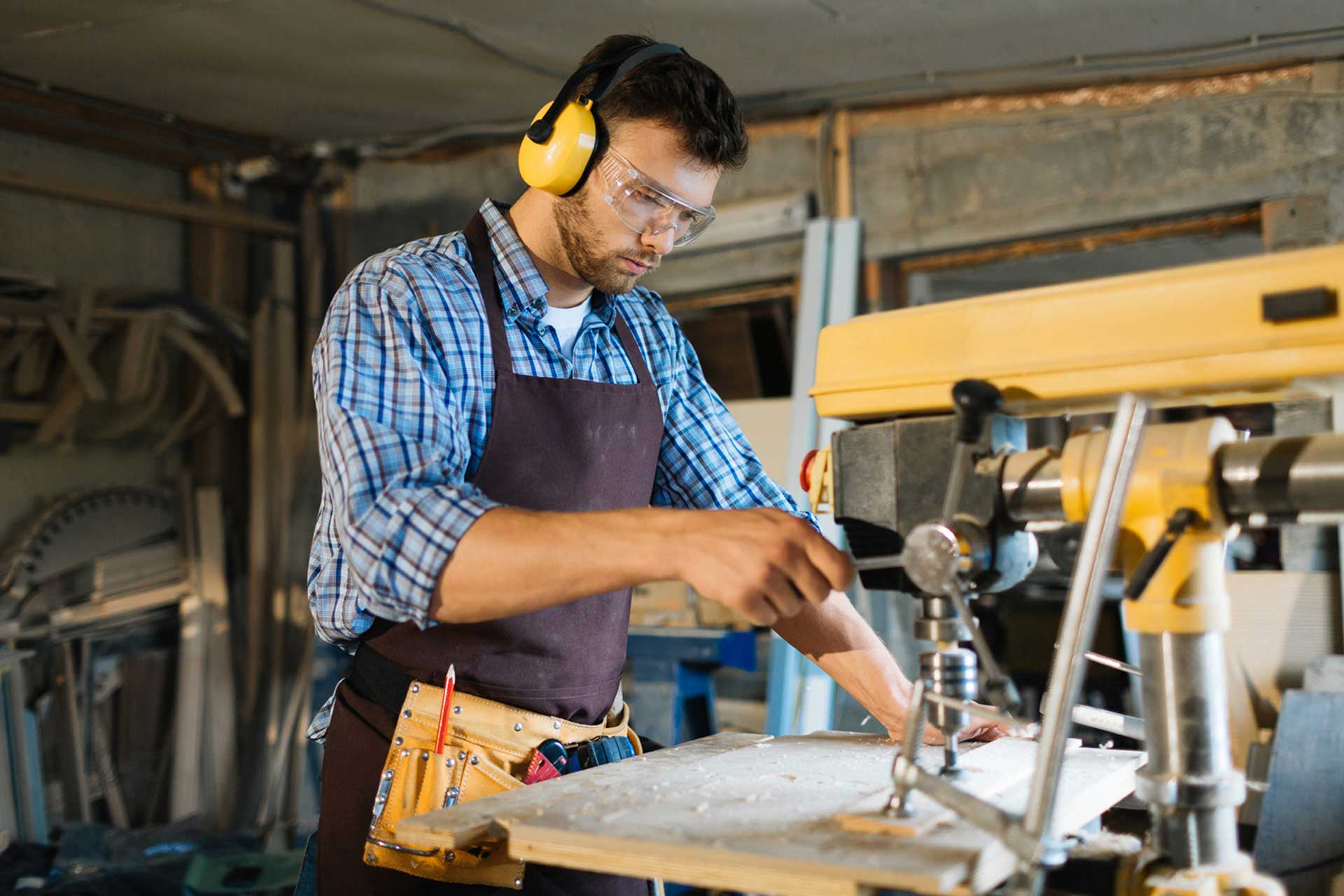 Turning raw timber into strong beautiful furniture and unique woodwork pieces